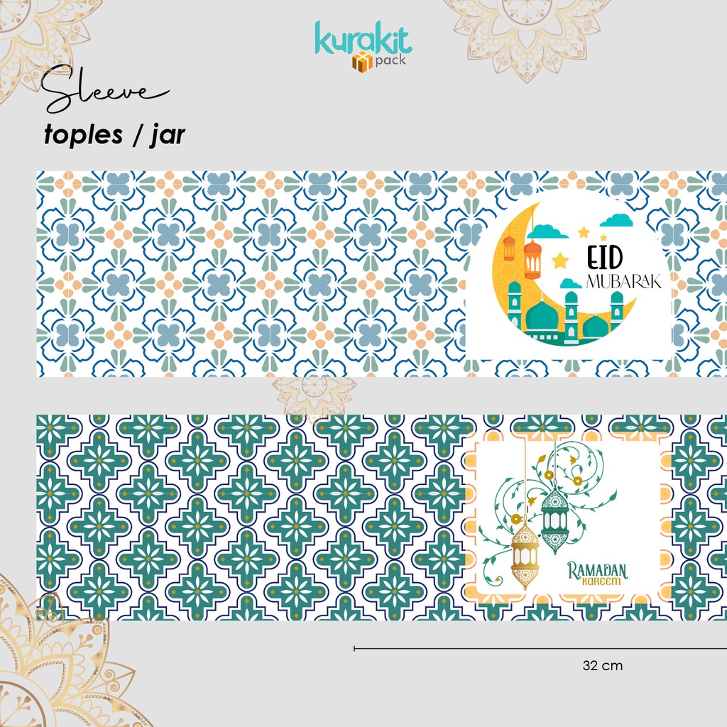 

Paper Belt, Sabuk Kertas, Sleeve, Selongsong Toples Kue Kering,Hampers,Lebaran