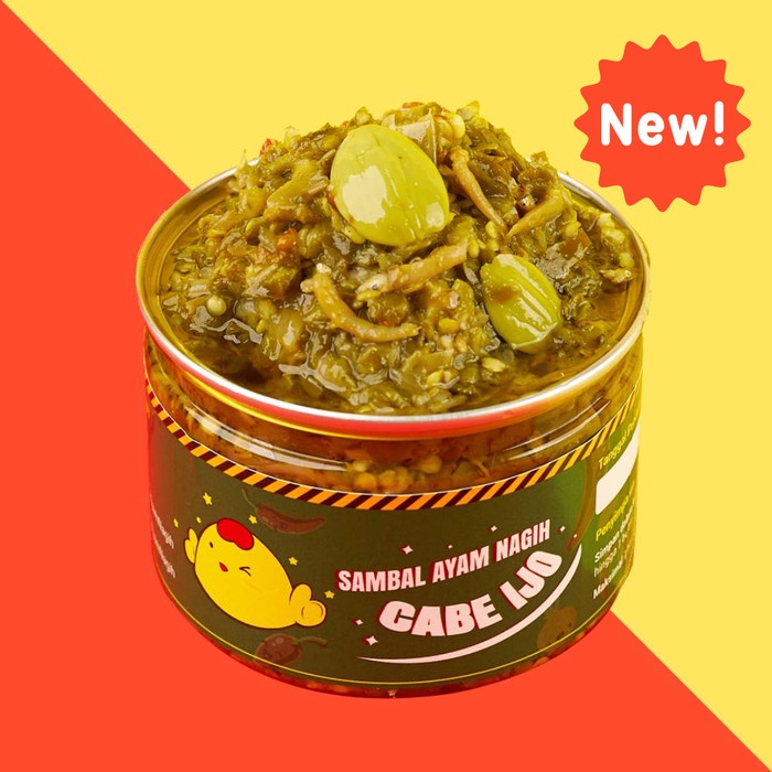 

Sambal Cabe Ijo Padang Teri Pete Terenak di Muka Bumi - Toples Pete