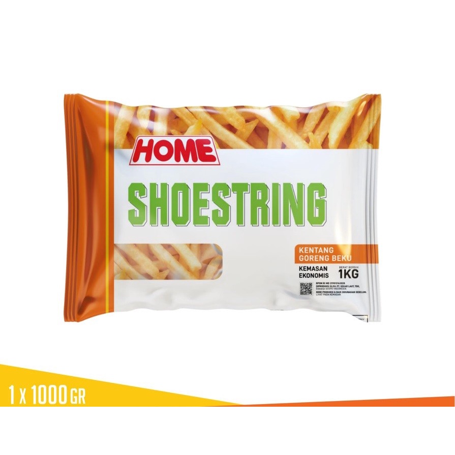 

Kentang Home Shoestring 1kg frozen