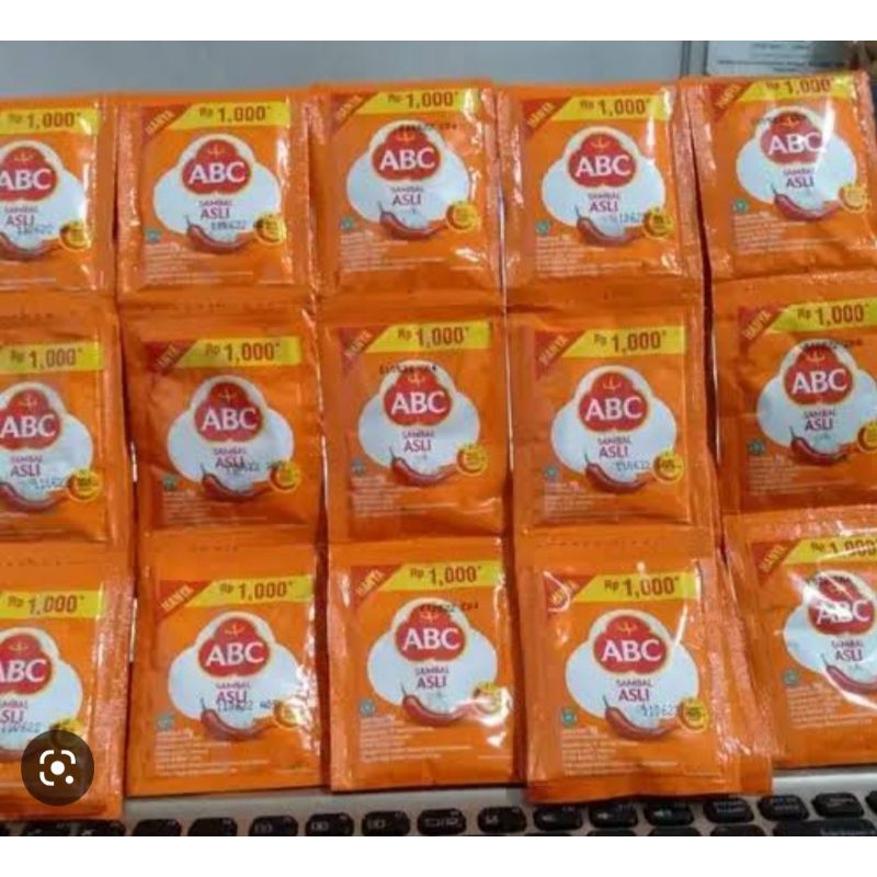 

sambal ABC SACHET 20 gram