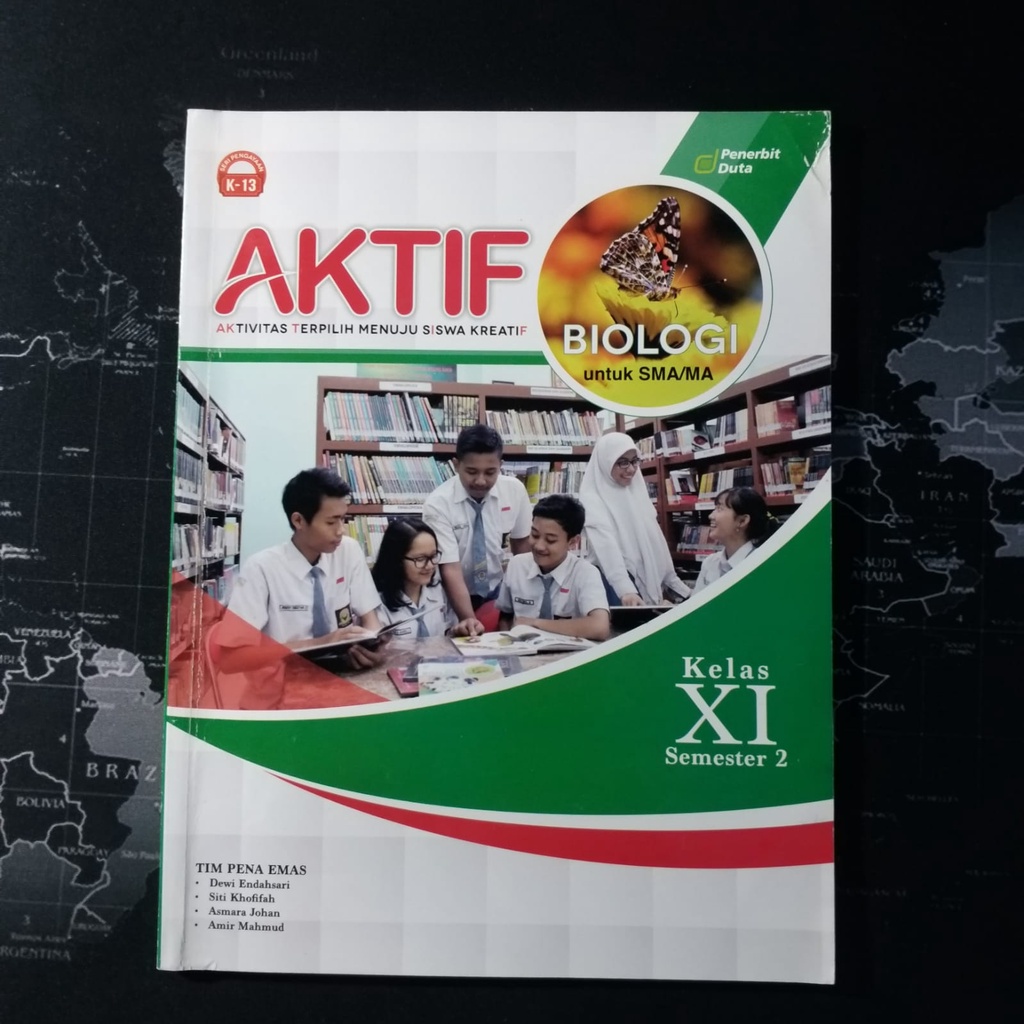 buku biologi aktif SMA kelas 11 semester 2