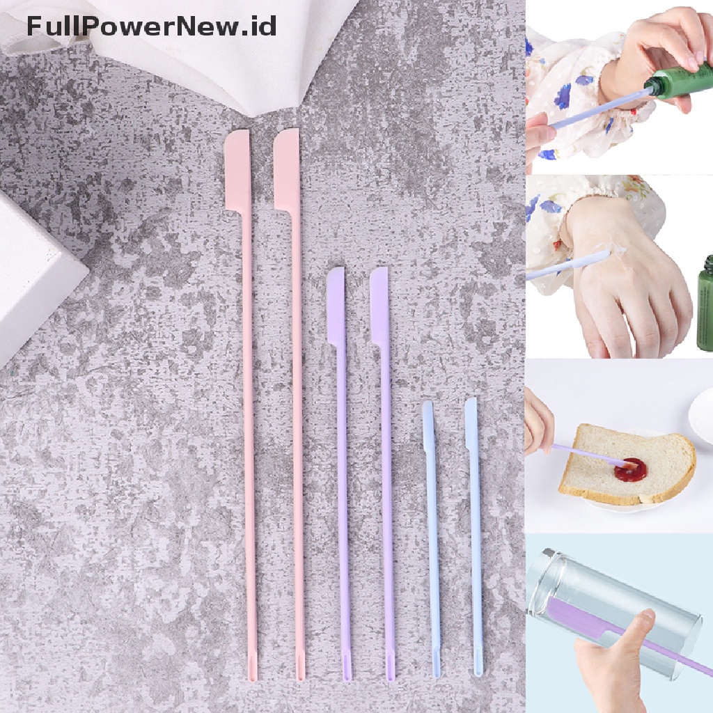 Power3/6pc lexible Silikon Scraper Kecantikan Dapur Aman Spatula Makeup Brushes Beauty ID
