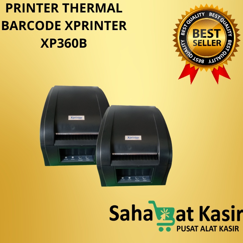 XPRINTER XP360B PRINTER THERMAL BARCODE XP-360B 80MM USB STICKER LABEL HARGA DAN RESI