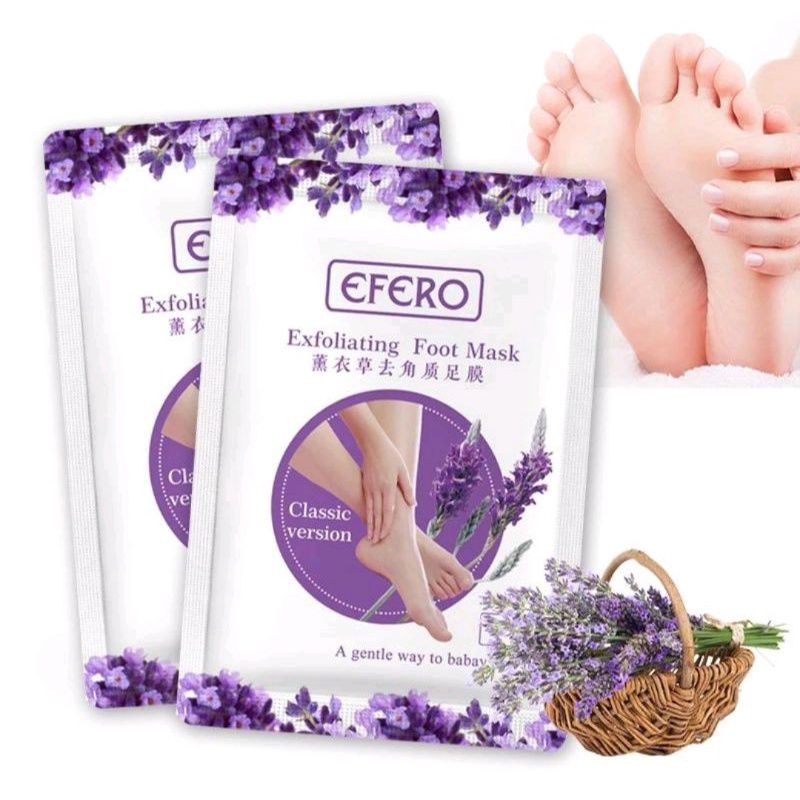 MASKER KAKI EFERO/MASKER PENGELUPASAN KULIT MATI