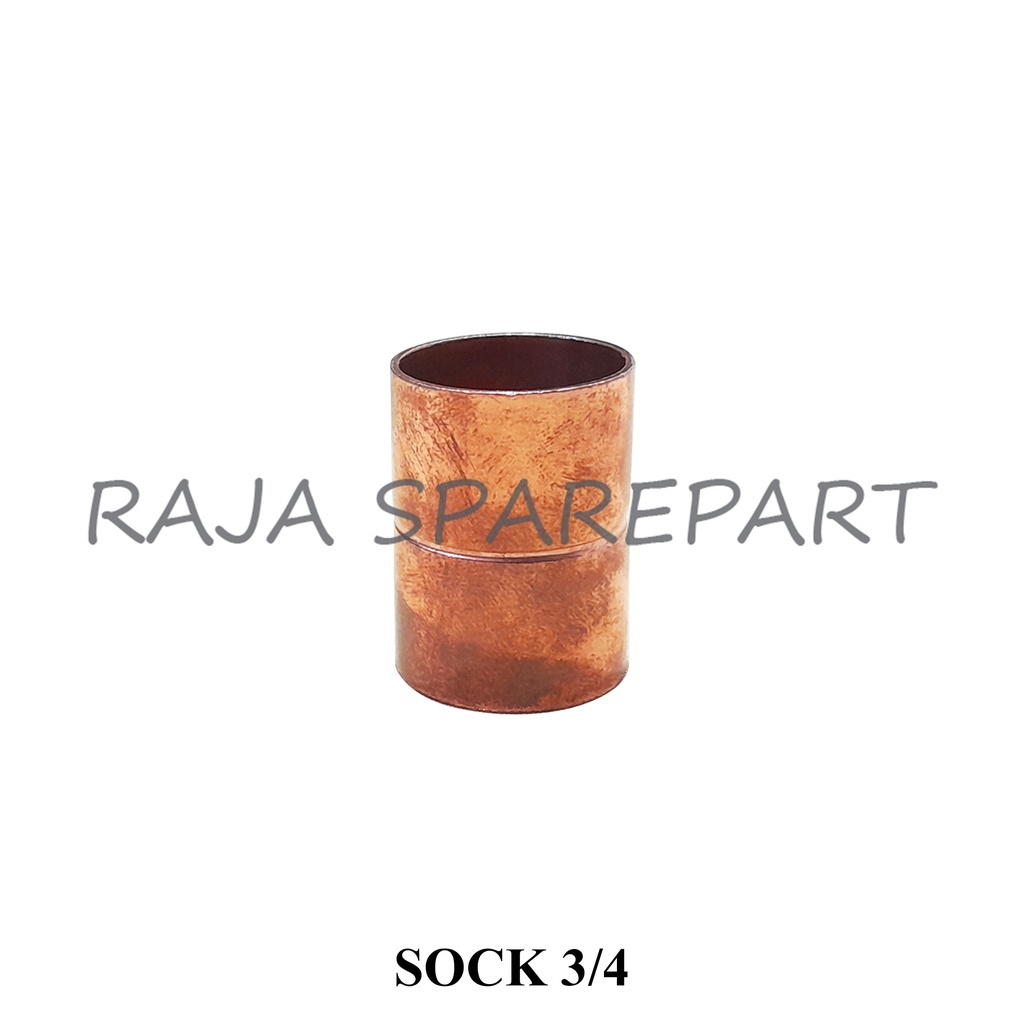 Sock Pipa AC Tembaga 3/4 inch