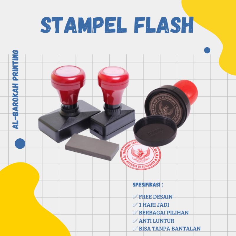 

Stempel Warna Custom 1 jam langsung Jadi