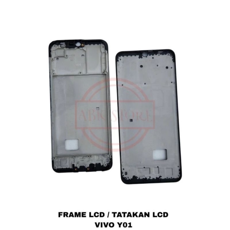 FRAME TULANG LCD VIVO Y01 TATAKAN DUDUKAN LCD ORIGINAL