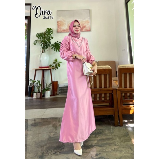 DIRA Gamis pesta muslimah gamis serut kondangan