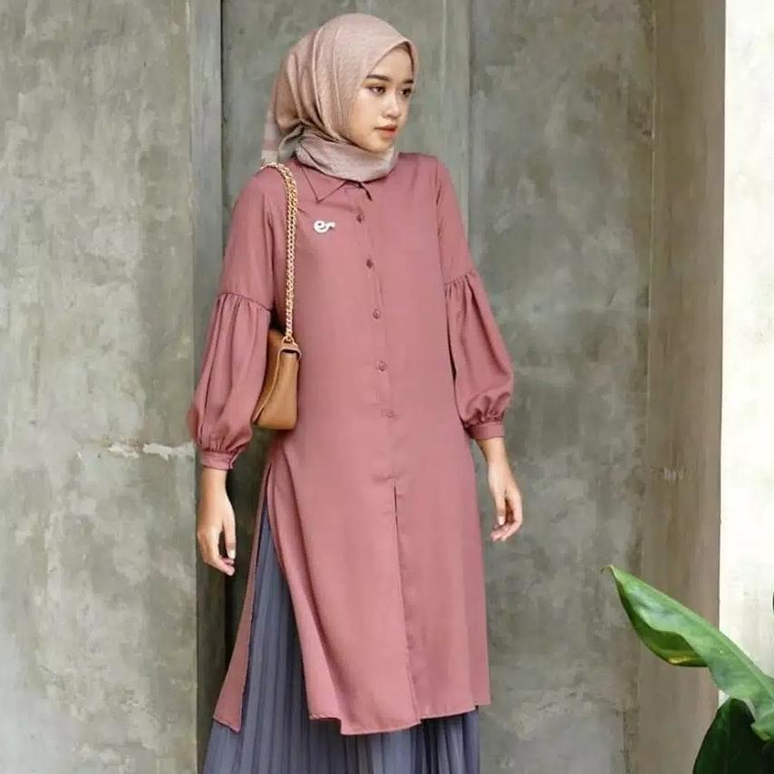 MTS.24Ja23ᴳ ‑ ⭐Dianara Tunik / tunik jumbo / pakaian wanita / tunik terbaru / size L XL
