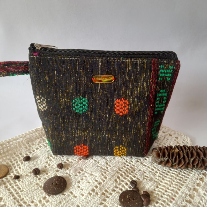 Pouch Kosmetik  Etnik Tenun Ulos mini