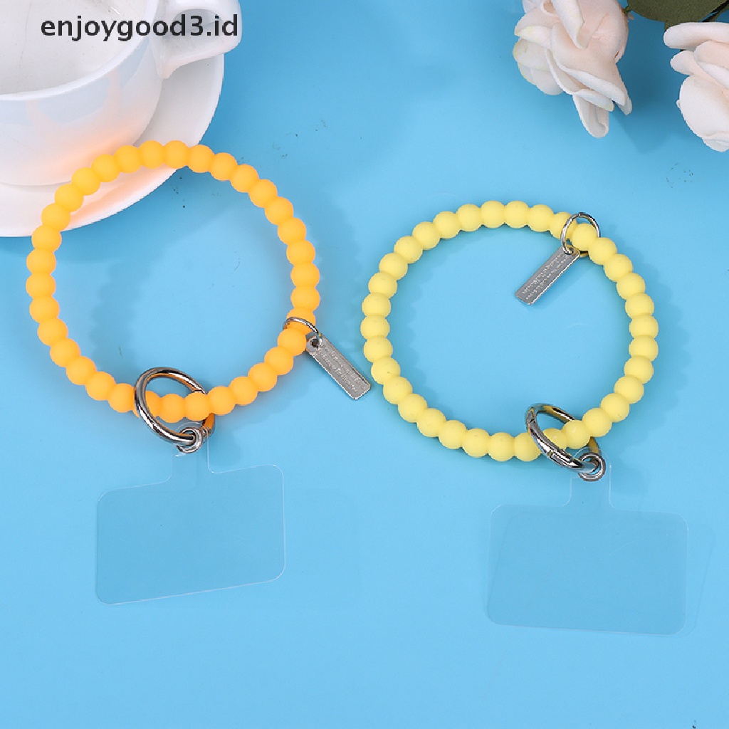 [Rready Stock] Cincin Gantung Universal Lanyard Silikon Lembut Gelang Anti Hilang Untuk Ponsel (ID)