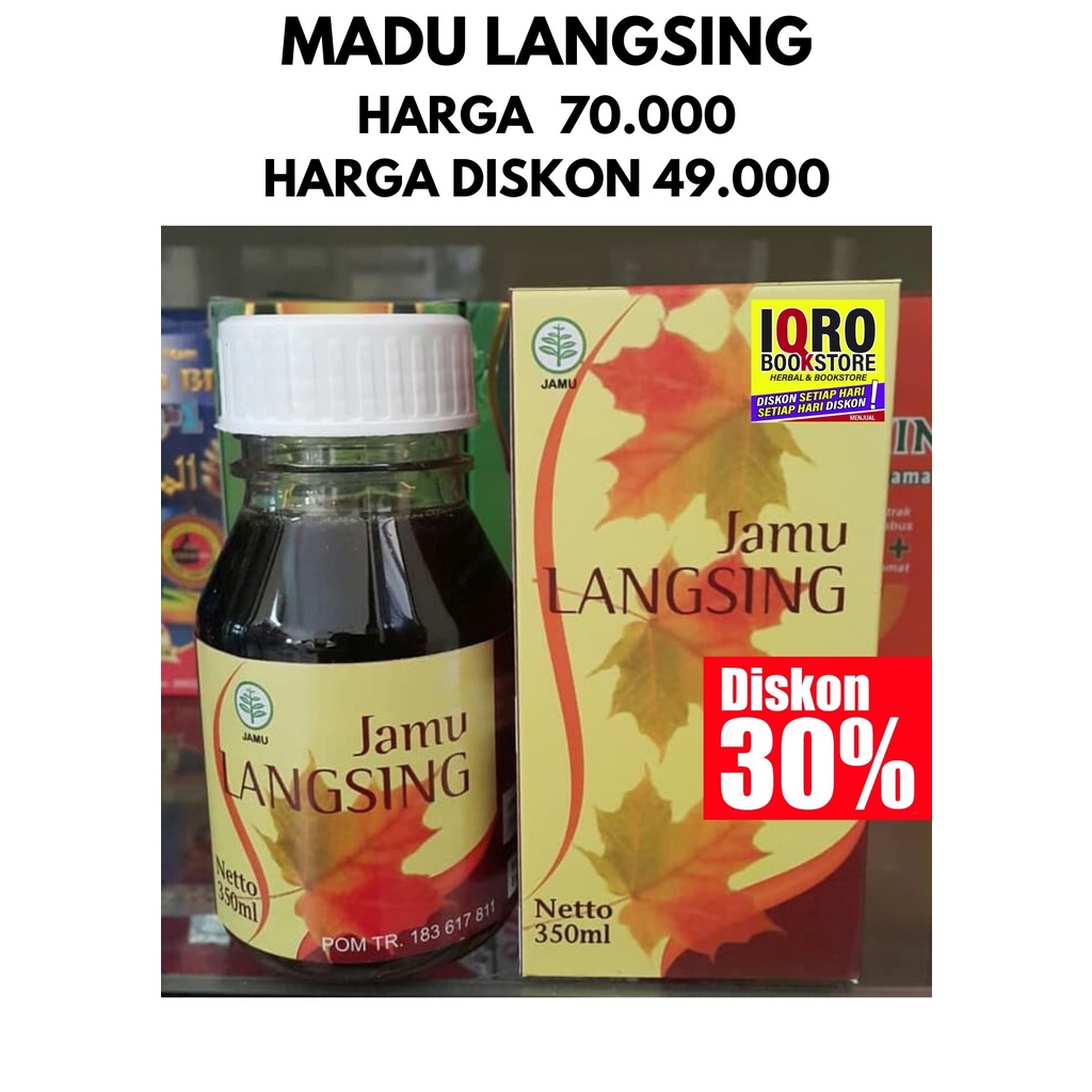 

Madu Langsing AlMabruroh Jamu langsing