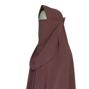 Cadar tali/ Niqab tali/ Cadar Cantik tanpa Lipit veil