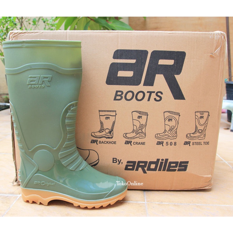 PROMO Sepatu Boot Tinggi ARDILES  - Sepatu Motor Tangguh/Sepatu Boot Fashion/Sepatu Anti Air