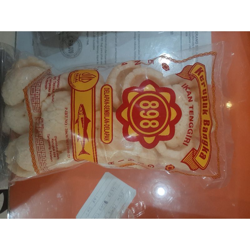 

KERUPUK MANGKOK BANGKA ASLI IKAN TENGGIRI