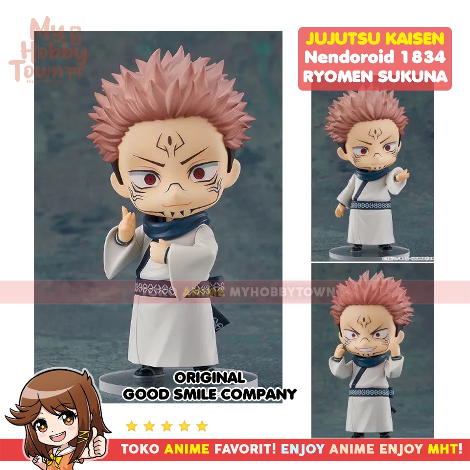 Original Jujutsu Kaisen Nendoroid 1834 - Ryomen Sukuna Figure