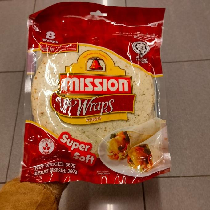 

mission wraps potato super soft 360gr