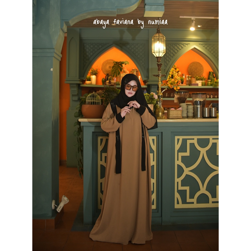 ABAYA  FAVIANA BY NUMIAA ORIGINAL