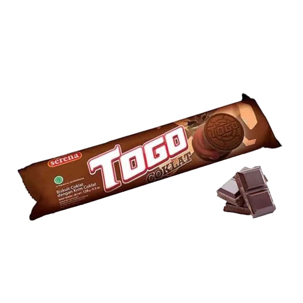 Togo Serena/ Biskuit Chocolate/ Krim Cokelat/128g