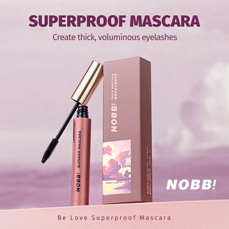 [BPOM][100%ORIGINAL] NOBB! Beloved Mascara Waterproof Long Lasting Volumizing Eyelash - Black Maskara N31501