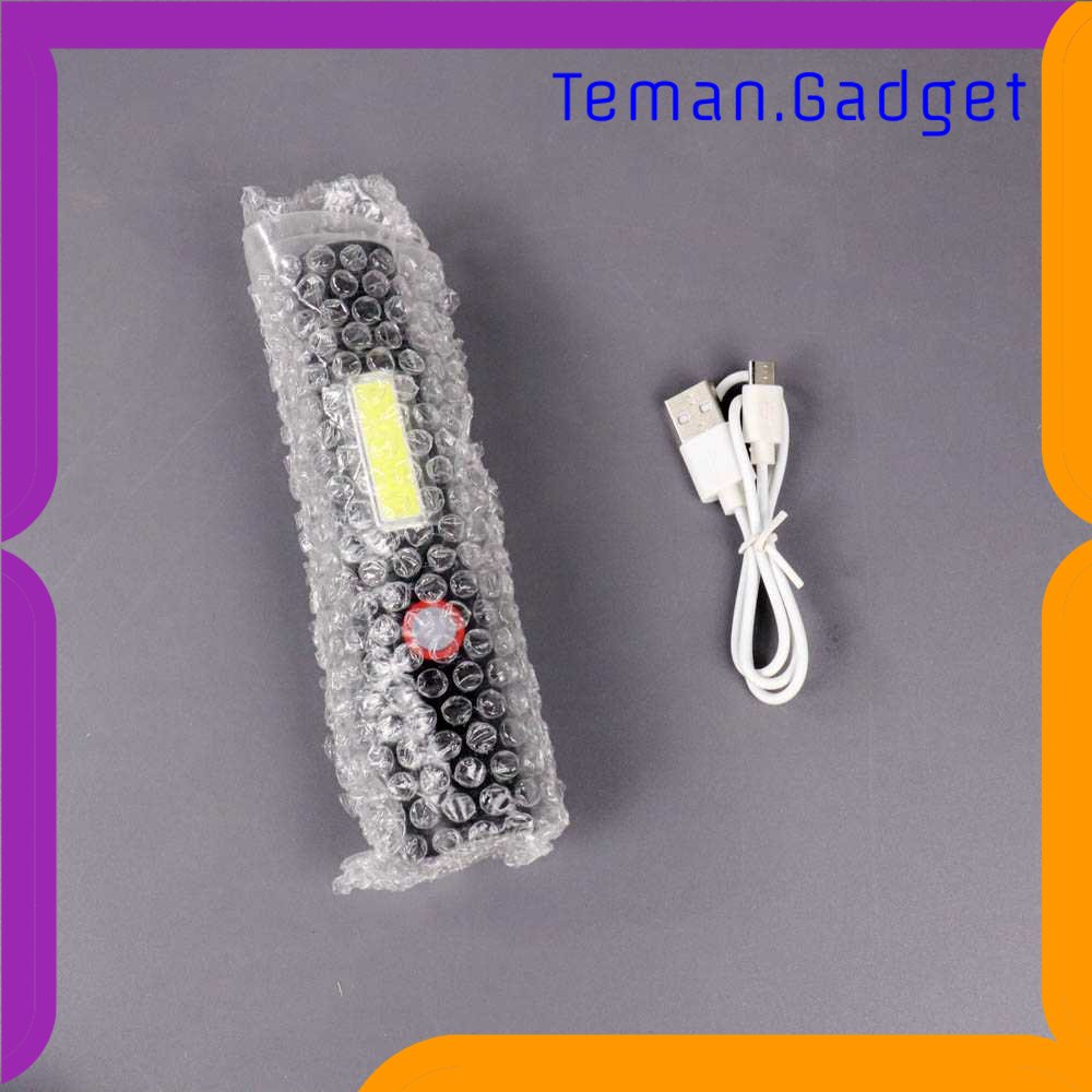 TG-SNT Pocketman Senter LED Rechargeable XML T6 + COB 1200 Lumens - P2