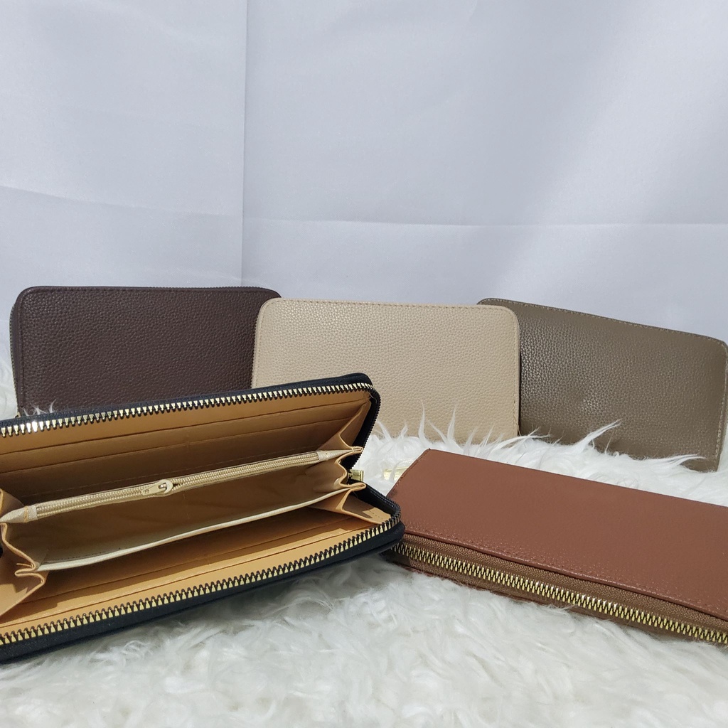 Dompet Wanita Model Panjang Import Dengan Resleting Murah