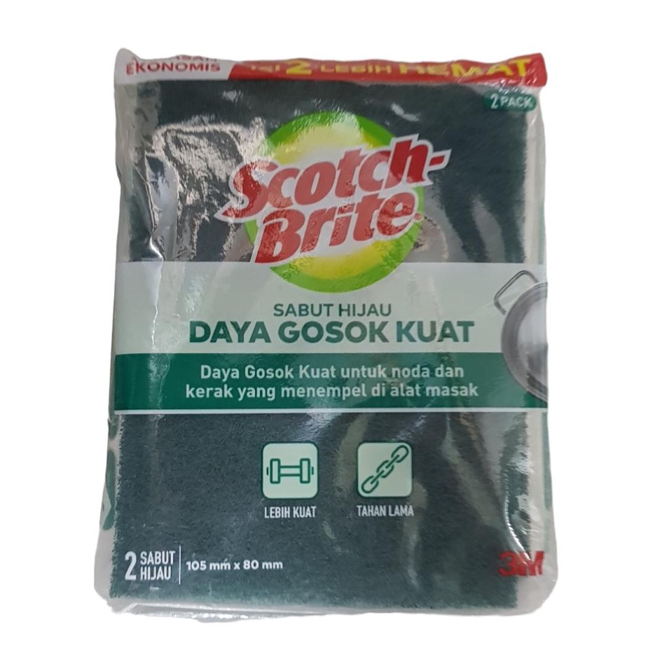 SCOTCH BRITE SABUT SPON CUCI PIRING