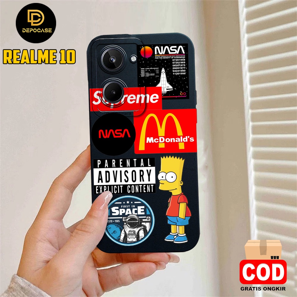 Case Realme 10 - Case Hp Realme 10 - Softcase Realme 10 - Kesing Realme 10 - Casing Realme 10 - Soft