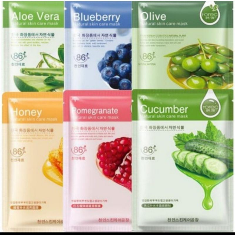 SHEET MASK ROREC/ Masker rorec