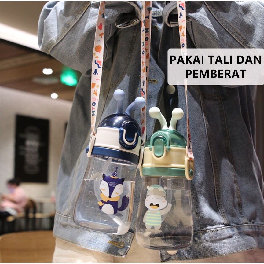 [TULALA SHOP]Botol Minum Anak Air mancur Motif Animal Childrens Botol Minum Anak karakter/