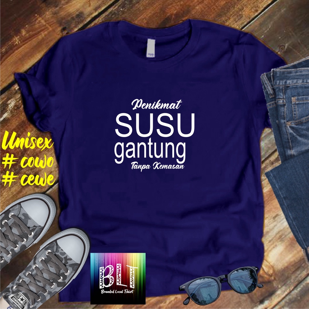 Cod Diskon Promo Gratis Ongkir/Kaos PENIKMAT SUSU GANTUNG/Kaos Terlaris Kualitas Terjamin Kaos Pria Distro /Kaos Murah Kaos katun/Pakaian Pria  Pakaian Wanita Kaos Viral/Best Seller