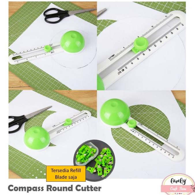 

Round/compass cutting knife Cutter Pemotong Lingkaran