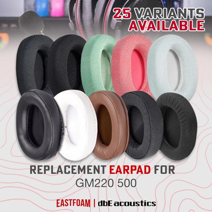 Earpad Earcup GM220 GM500 GM 220 GM 500 Busa Pad Bantalan Ear Cushion