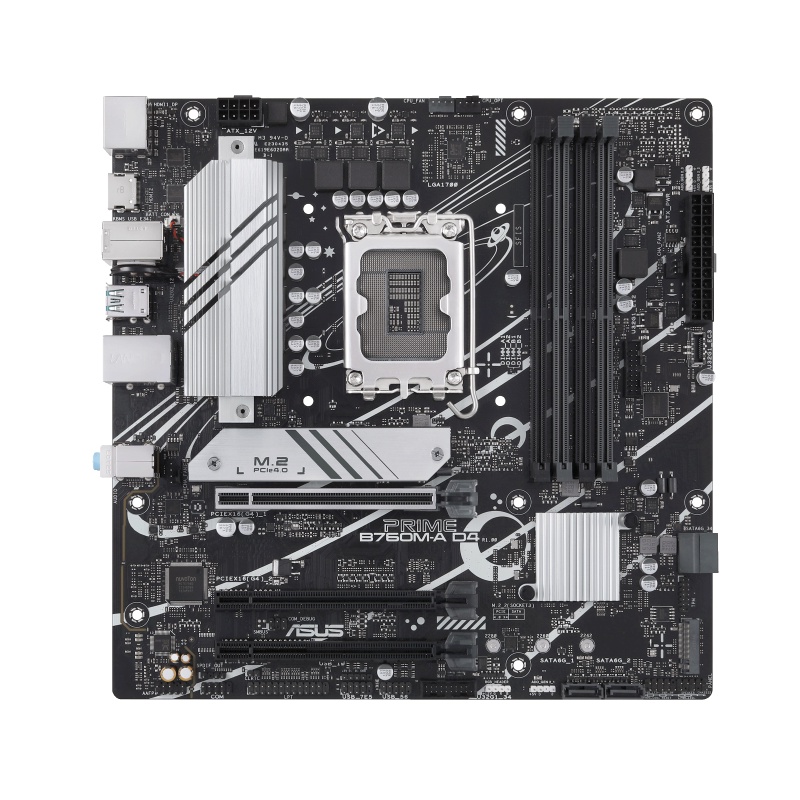 Motherboard ASUS PRIME B760M-A D4 m-ATX LGA1700 HDMI DP - ASUS B760M A