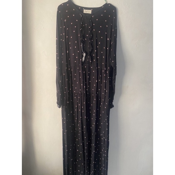 PRELOVED BELLA DRESS ATELIER ANGELINA LIL HEART BLACK 3XL