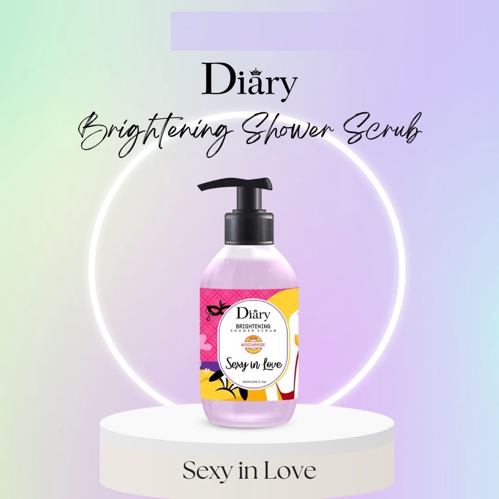 DIARY BRIGHTENING SHOWER SCRUB 250ML