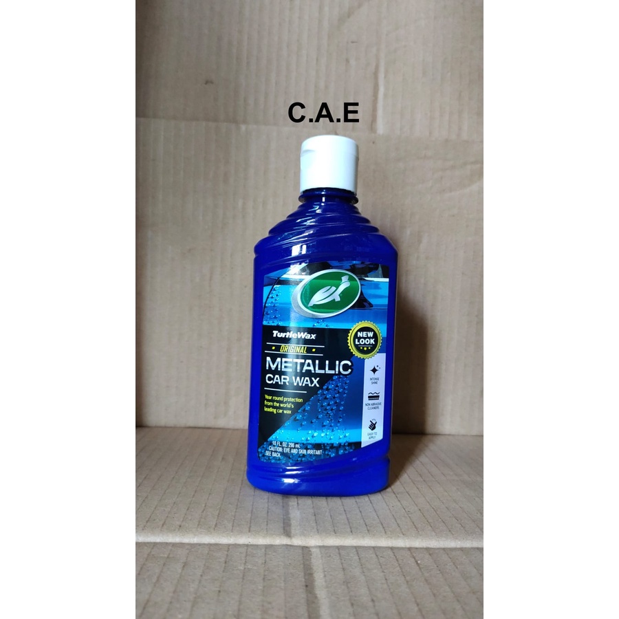 Turtle Wax Metallic Car Wax Biru Original 296ml TURTLE WAX Super High Quality 296 ml