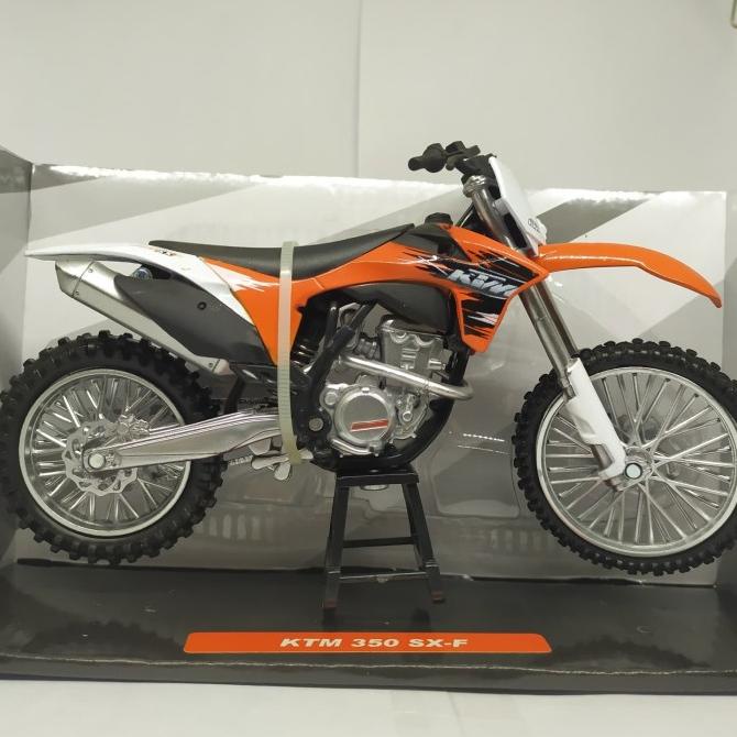 Diecast Miniatur Motor Cross Trail KTM 350 EXC-F 2014 Harga Murah ---MURAH---