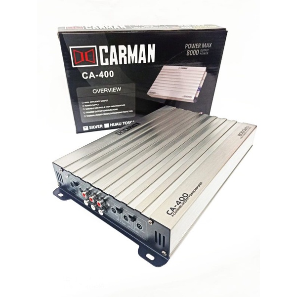 Power 4 Channel Carman CA 480 mosfet power amplifier power mobil Power Carman