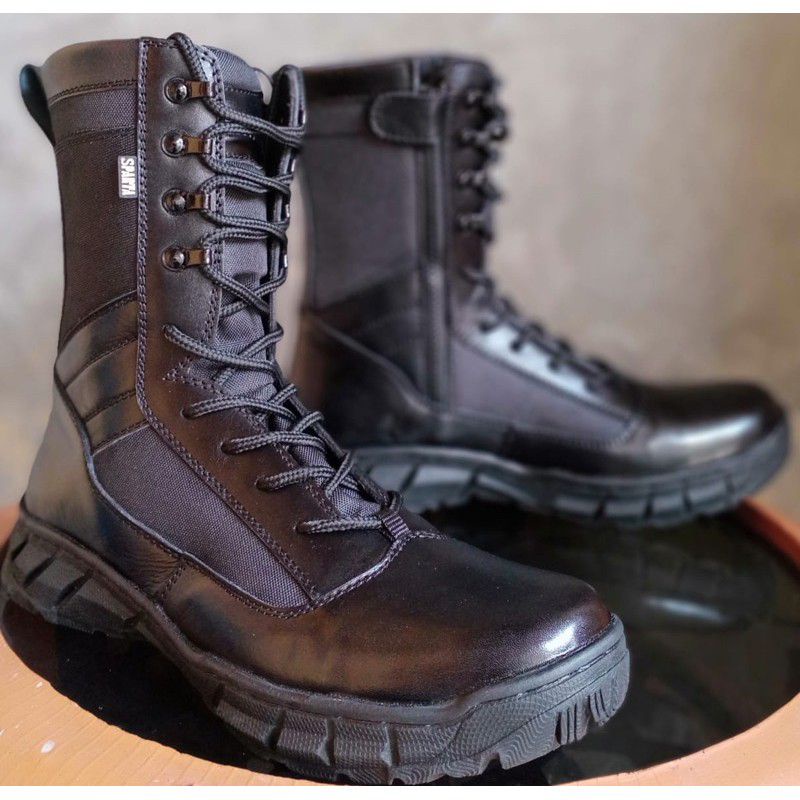 SEPATU PDL PEMBAGIAN JATAH POLRI (REFLIKA)