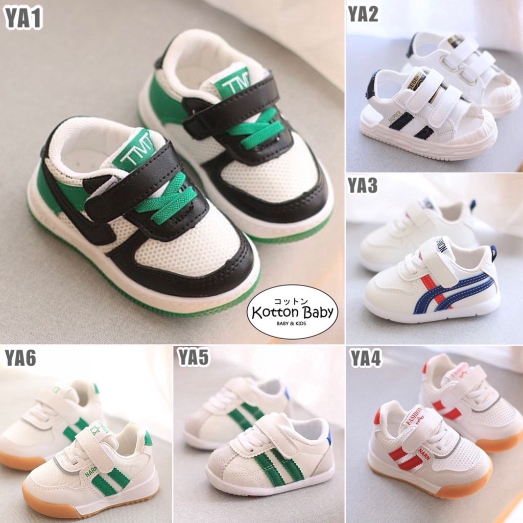 0-3thn | SEPATU ANAK SNEAKER ANAK SHOES LAKI-LAKI FORMAL CASUAL CATALOG KSAY YA