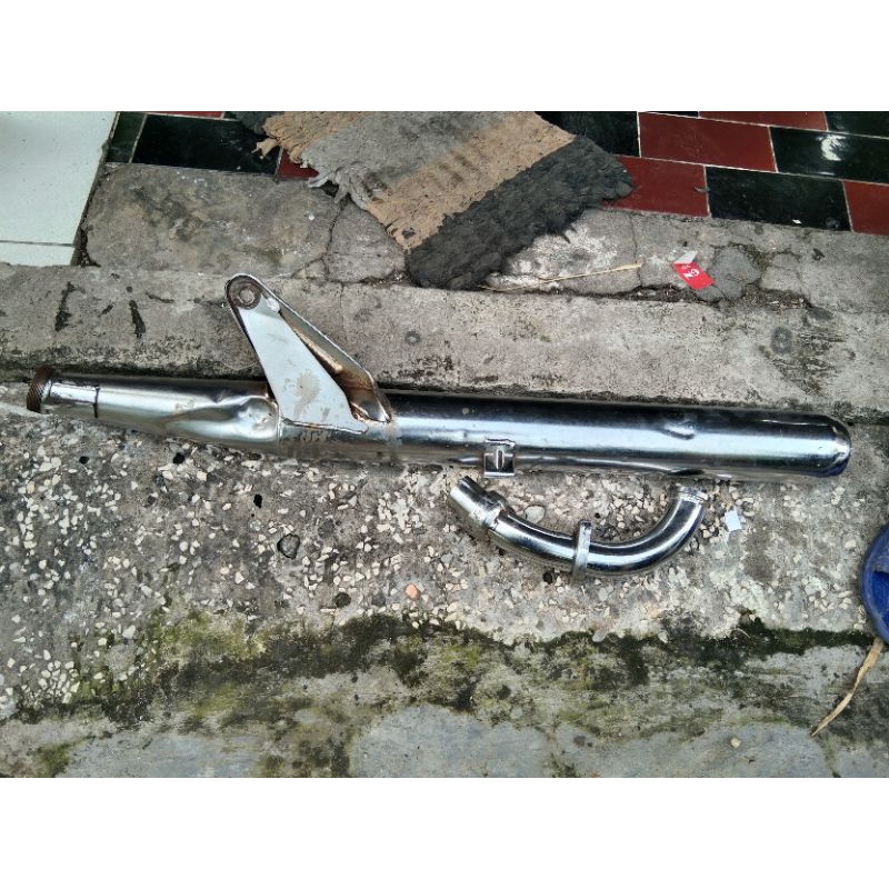 KNALPOT YAMAHA RXS CONGO SECOND ORIGINAL
