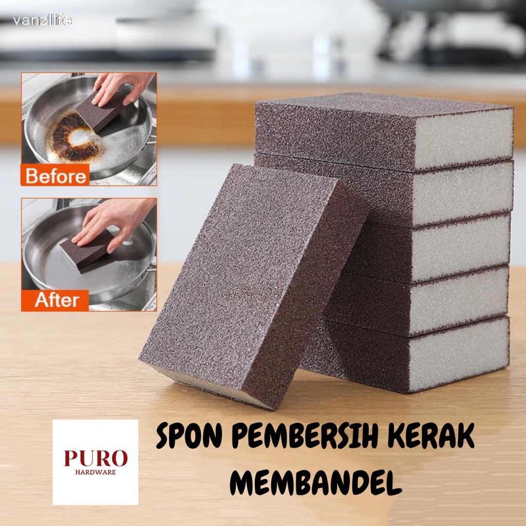 Busa pembersih kerak / Spon Amplas Balok / Sponge Cuci Panci Anti Karat/ Pembersih Karat / Pembersih Kerak Panci