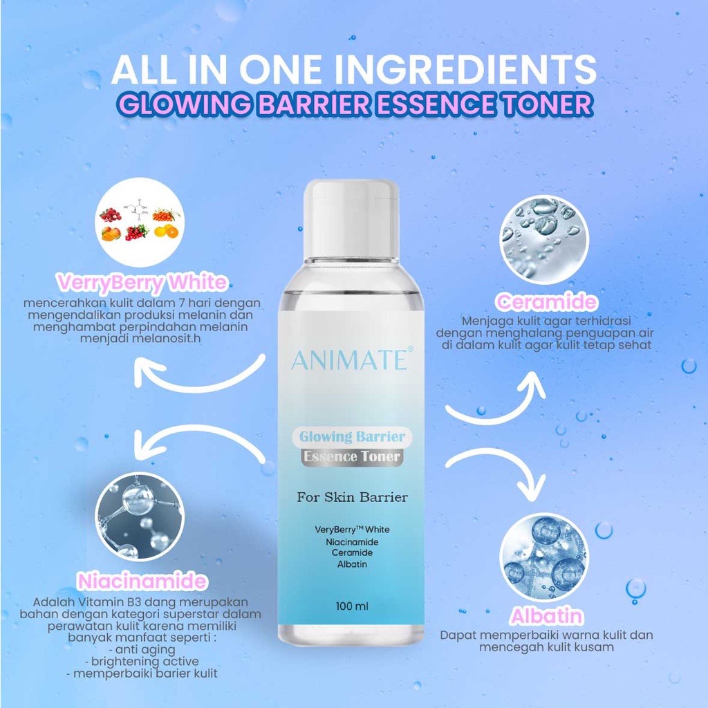 ANIMATE Glowing Barrier Essence Toner 100ml