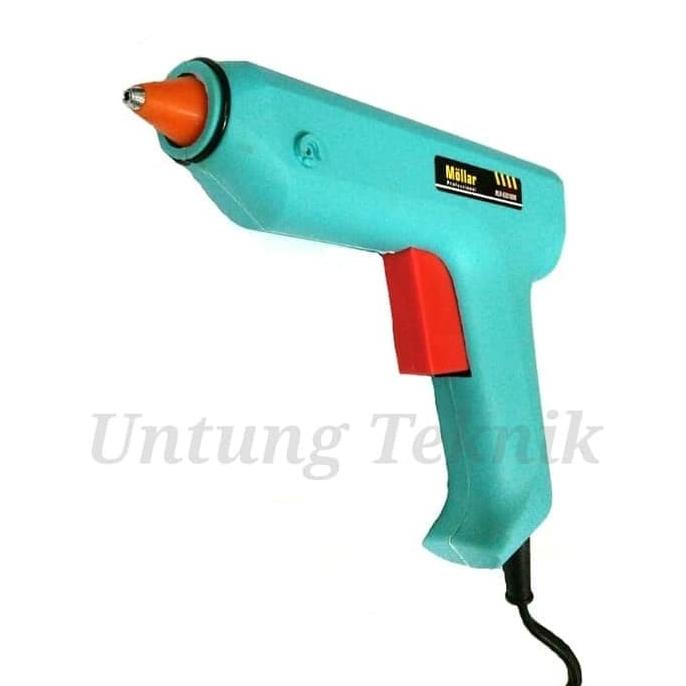 Glue Gun mini 20 watt - Lem tembak - Lem bakar Pink untungt33 Kualitas Baik