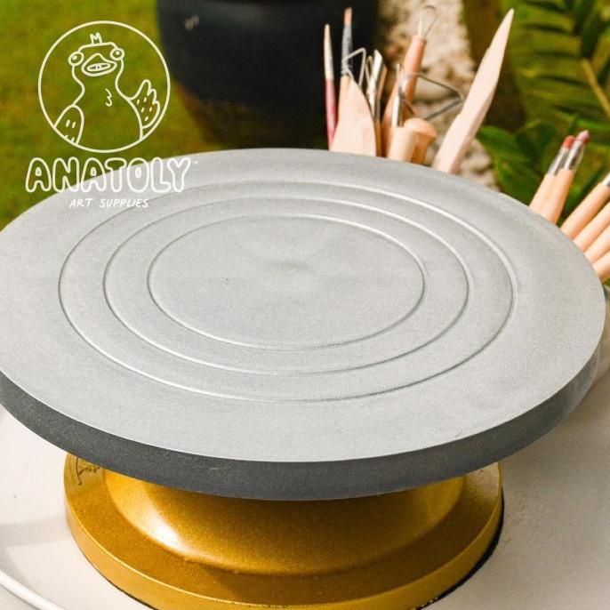 

Pottery Turn Table / Banding wheel / Meja Putar Diameter 30 cm - READY
