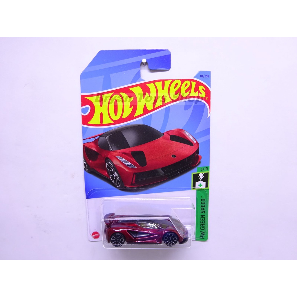 Hot Wheels Lotus Evija Merah