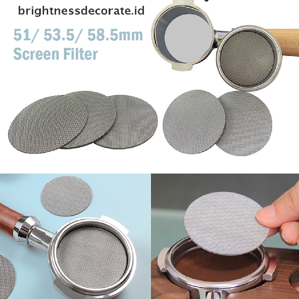 [Birth] 51/53.5/58.5mm Contact Puck Screen Filter Mesh Mesin Kopi Digunakan Secara Universal [ID]