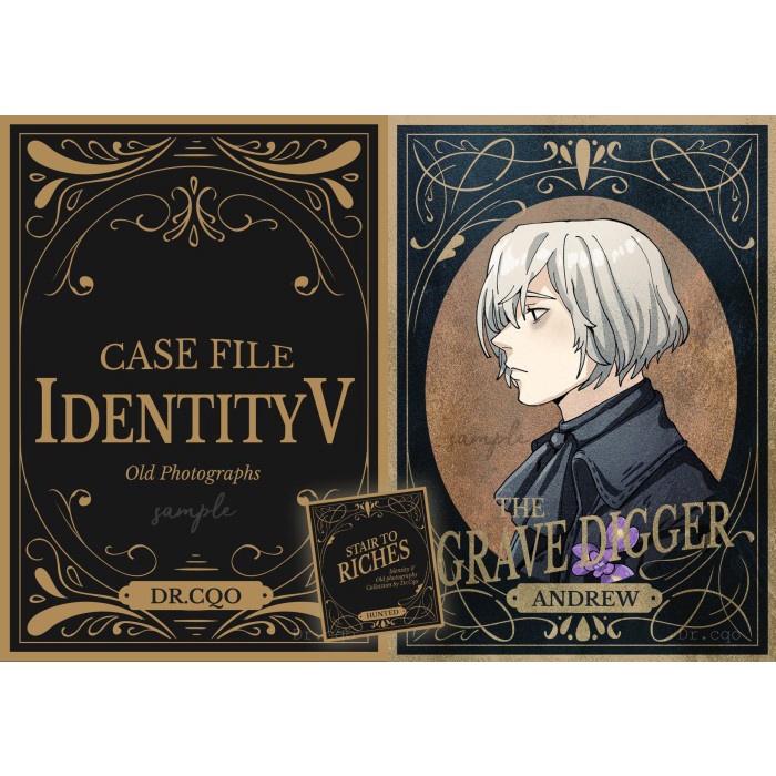 

Card Identity V - Vintage Postcard Set (10)