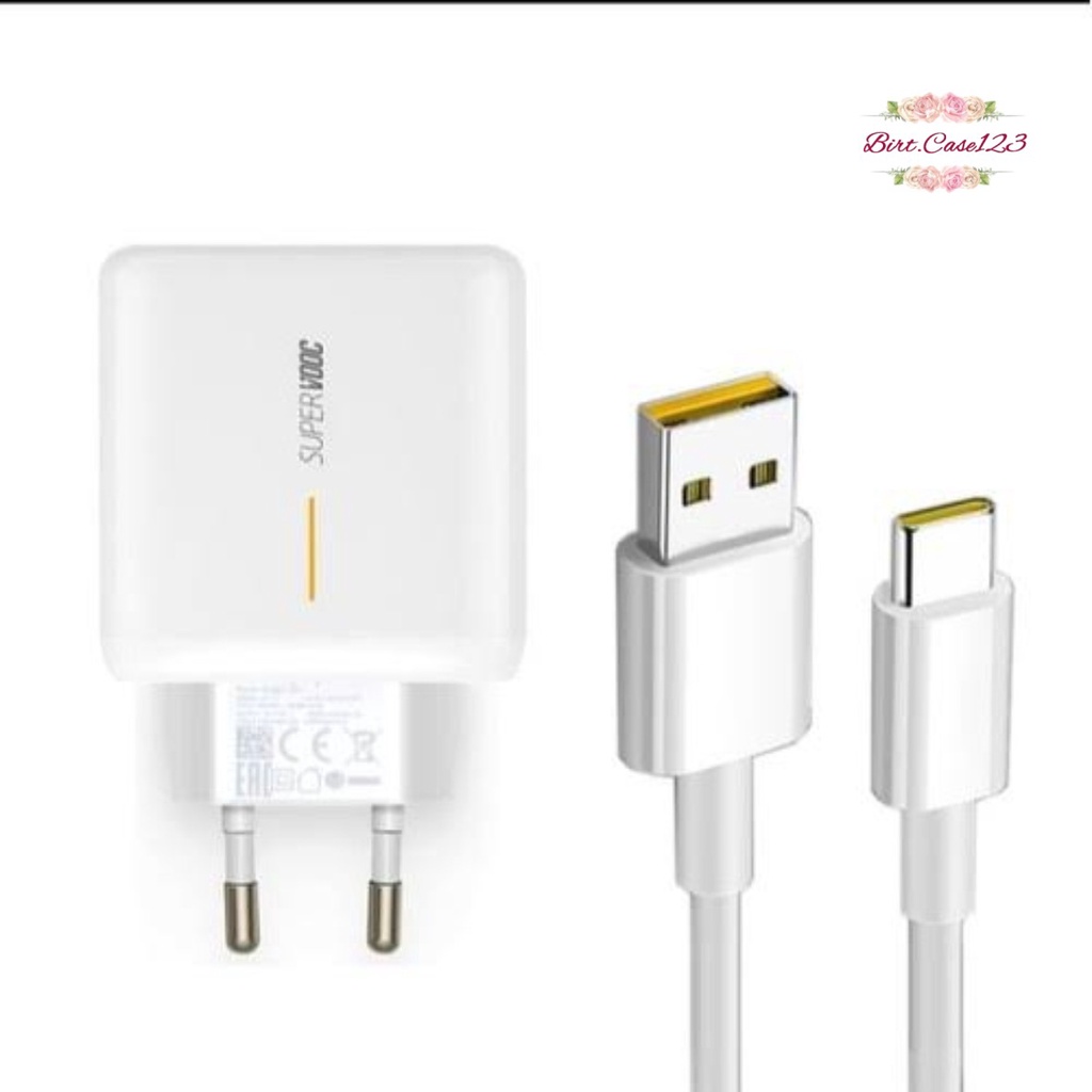 Charger Cashan tc Oppo 65W Type C Super Vooc Reno Ace 2 usb cable data C Charge Fast Charging Support TypeC Original 100% A5 2020 a9 2020 reno4 BC6973